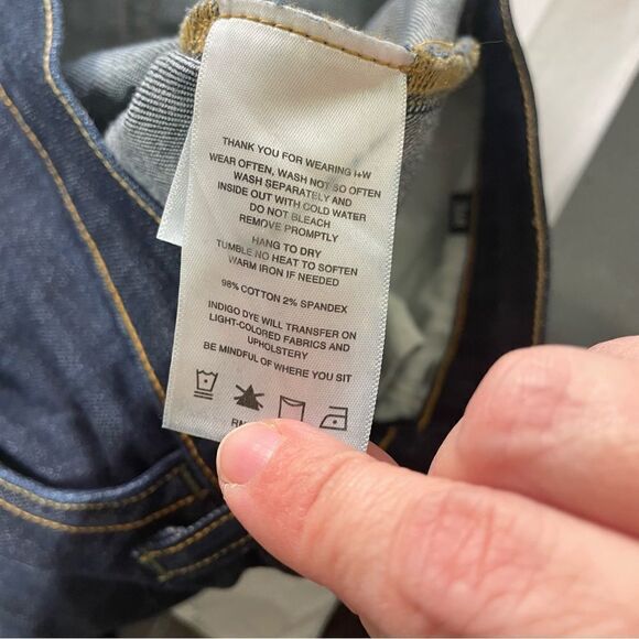Imogene + Willie Lucy Midrise Dark Wash Stretch Skinny Jeans - Picture 7 of 7